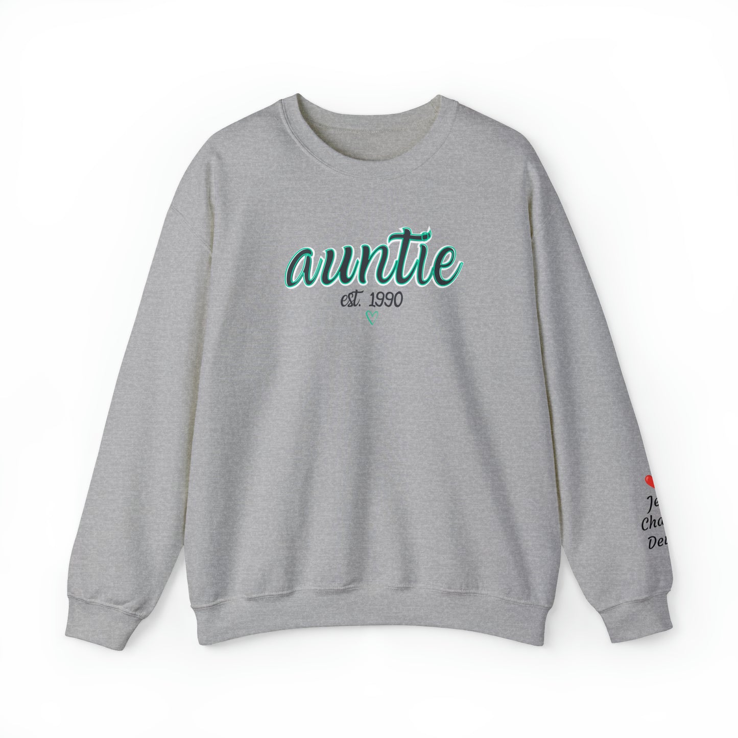 Mama/Grandma/Auntie est. Personalized Sweatshirt