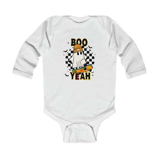 Boo Yeah Infant Long Sleeve Bodysuit