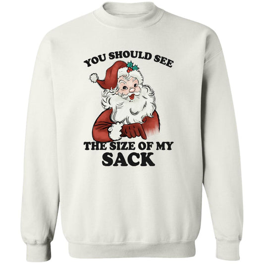 Size of My Sack Christmas Sweater