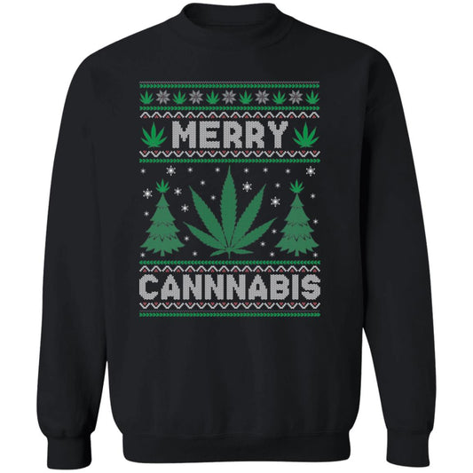 Merry Cannnabis Christmas Sweater